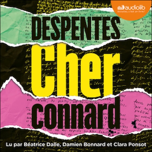 audiobook cover of Cher connard, by Virginie Despentes