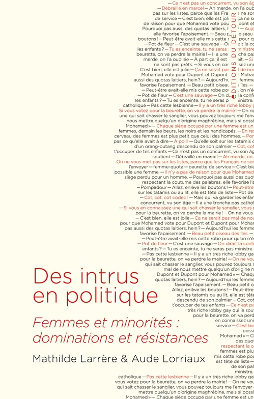 ebook cover of Des Intrus en politique, by Aude Lorriaux