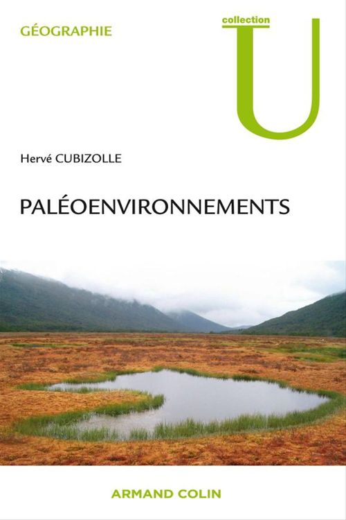 Couverture ebook de Paléoenvironnements, de Hervé Cubizolle