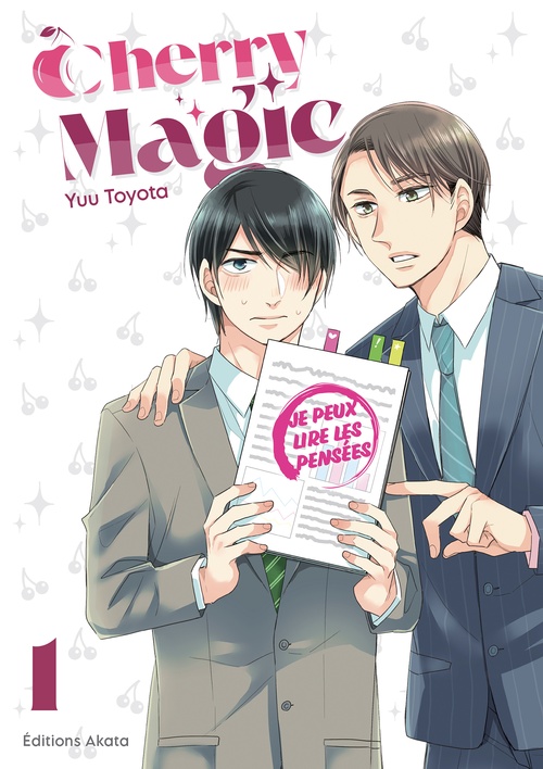 Couverture ebook de Cherry Magic - Tome 1 (VF), de Yuu Toyota