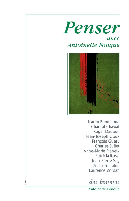 Couverture ebook de Penser avec Antoinette Fouque, de Collectif