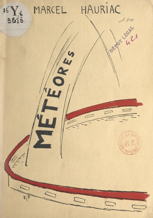 Couverture ebook de Météores, de Marcel Hauriac