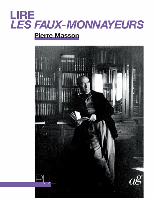 Couverture ebook de Lire Les Faux-Monnayeurs, de Pierre Masson