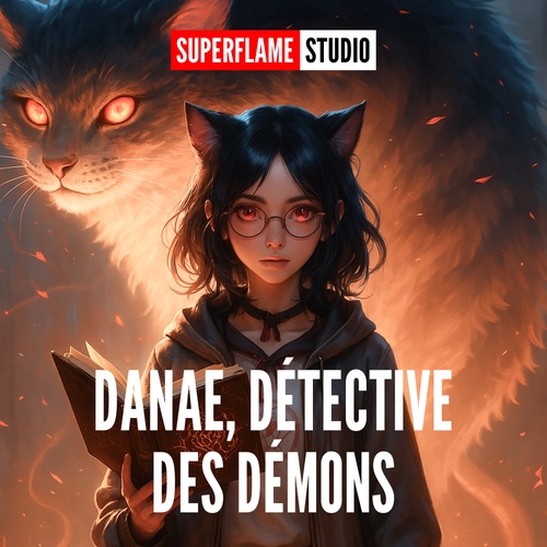 Couverture audiobook de Danae, Détective des Démons, de Bastien J. M. Martins