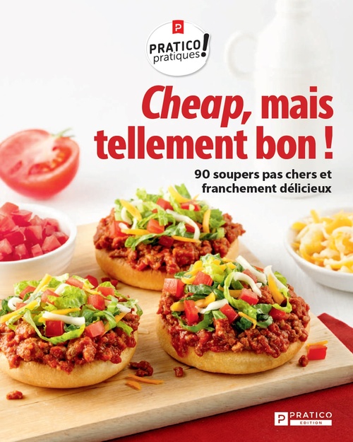 Couverture ebook de Cheap, mais tellement bon !, de Pratico Édition
