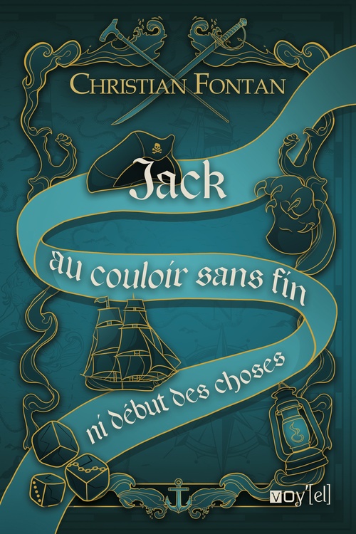 Couverture ebook de Jack au couloir sans fin ni début des choses, de Christian Fontan