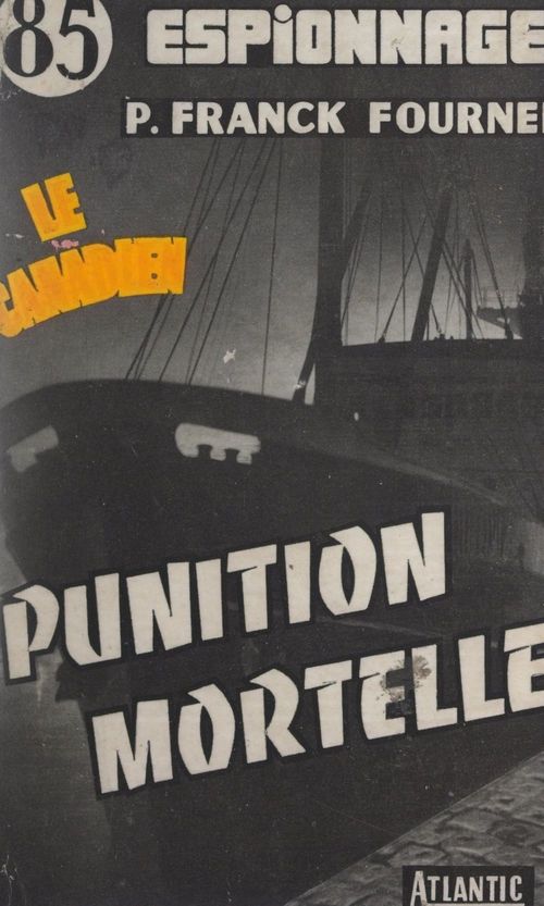 Couverture ebook de Punition mortelle, de P. Franck-Fournel