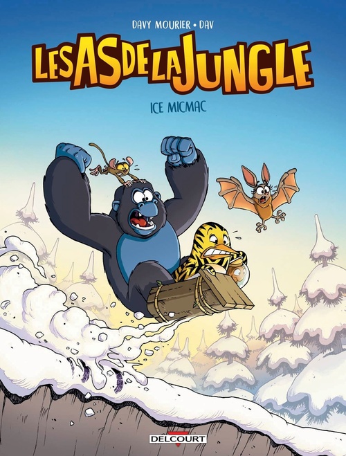 ebook cover of Les As de la jungle T02 - Ice Micmac, by Davy Mourier