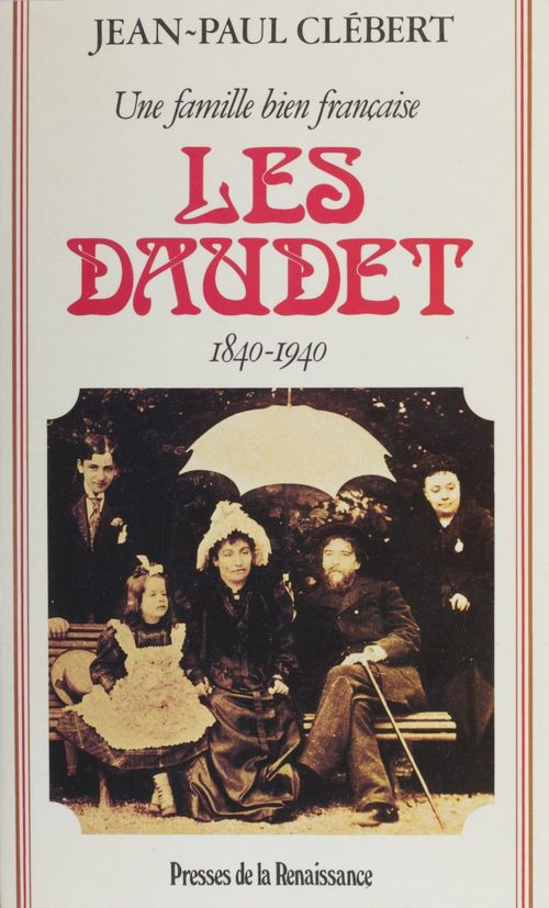 ebook cover of Les Daudet, by Jean-paul Clébert