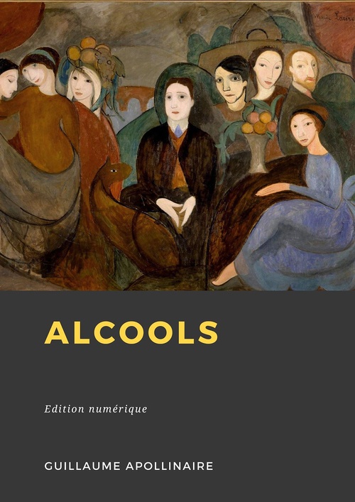 ebook cover of Alcools, by Guillaume Apollinaire