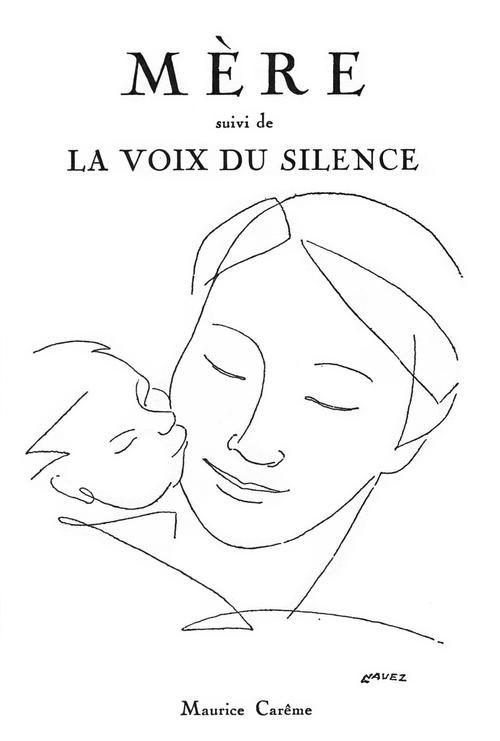 Couverture ebook de Mère suivi de La voix du silence (recueil de poèmes), de Maurice Carême