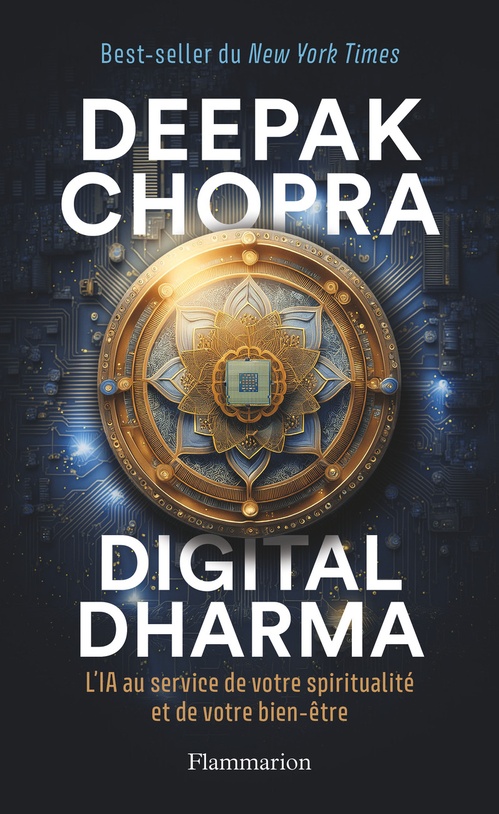 ebook cover of Digital Dharma. L'IA au service de votre spiritualité et de votre bien-être, by Deepak Chopra