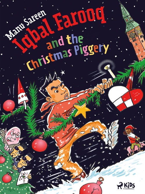 ebook cover of Iqbal Farooq and the Christmas Piggery, by Manu Sareen