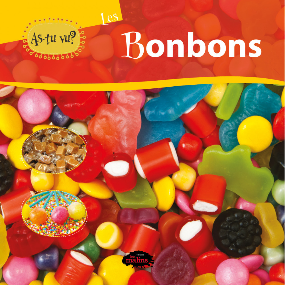 Couverture ebook de As-tu vu? Les bonbons, de Julien Cleon