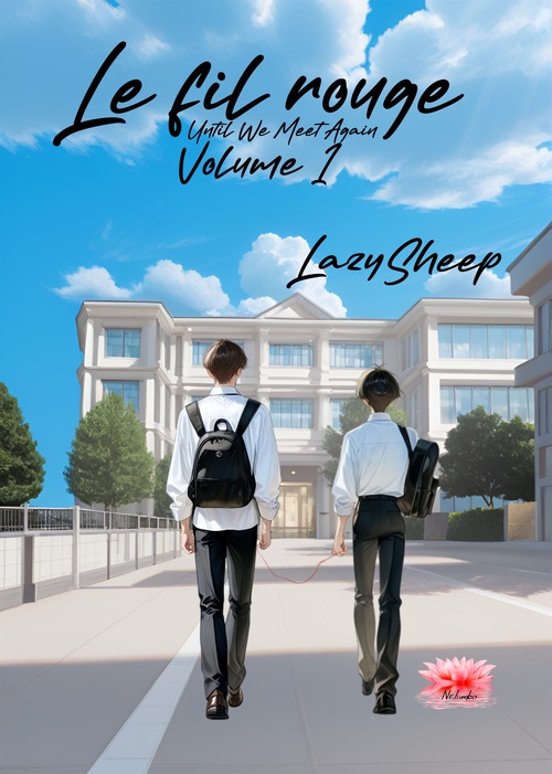 ebook cover of Le fil rouge - Until we meet again, by Lazysheep