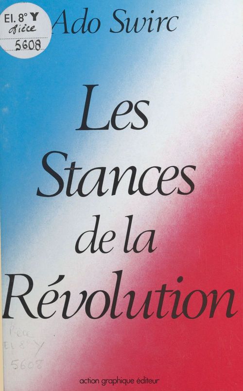 Couverture ebook de Les stances de la Révolution, de Ado Swirc