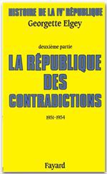 ebook cover of Histoire de la IVe République, by Georgette Elgey