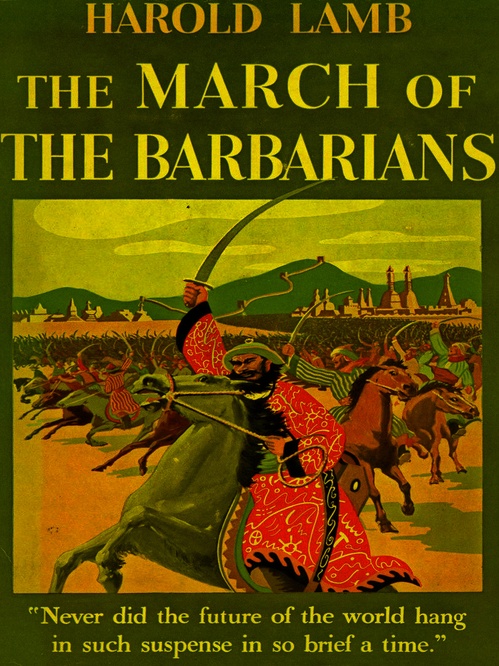 Couverture ebook de The March of the Barbarians, de Harold Lamb