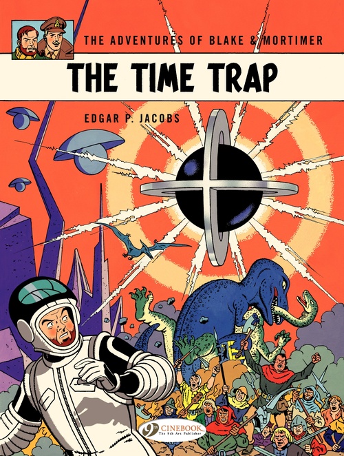 Couverture ebook de Blake & Mortimer - Volume 19 - The time trap, de Edgar Pierre Jacobs