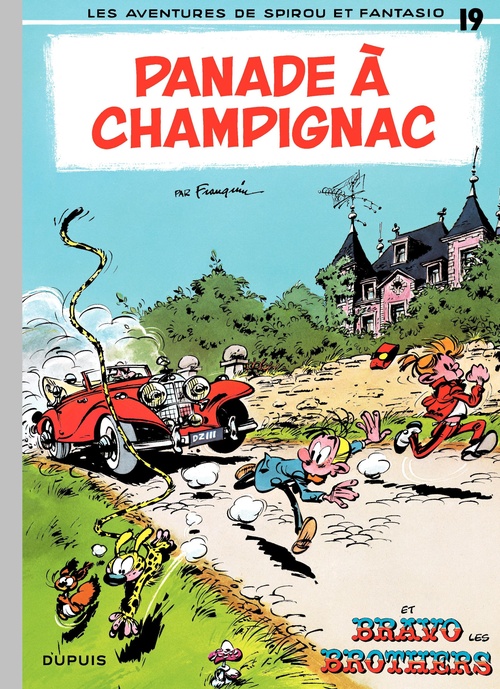 ebook cover of Spirou et Fantasio - Tome 19 - Panade à Champignac, by André Franquin