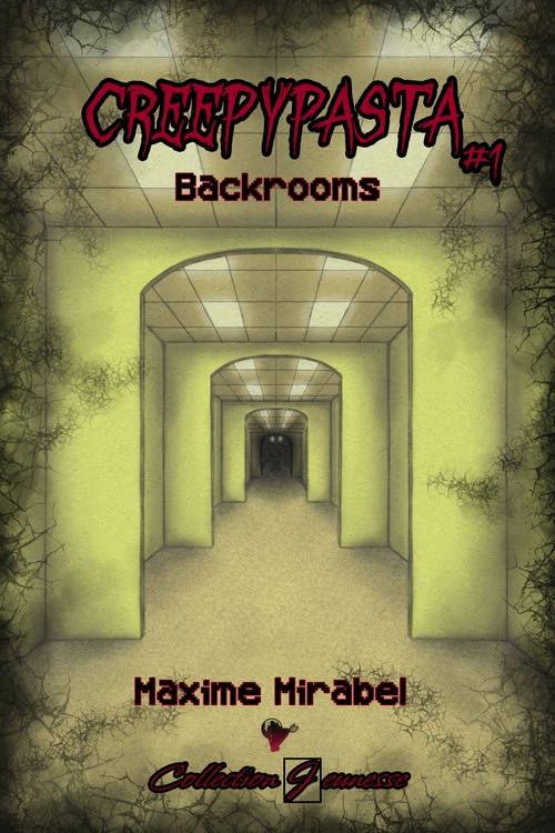 ebook cover of Creepypasta, by Maxime Mirabel