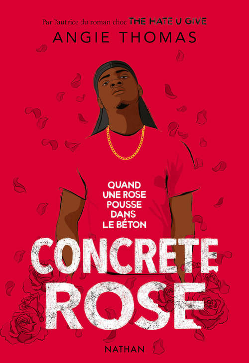 ebook cover of Concrete Rose - Quand une rose pousse dans le béton, by Angie Thomas