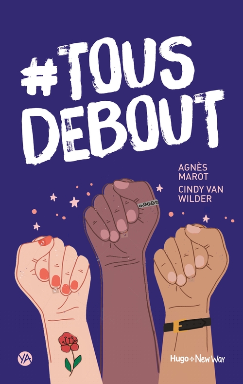 ebook cover of Tous debout, by Agnès Marot, Cindy Van Wilder