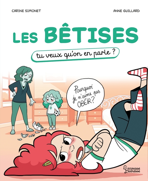 ebook cover of Les bêtises, by Carine Simonet