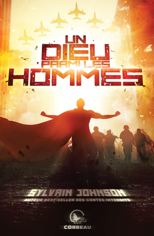 Couverture ebook de Un dieu parmi les hommes, de Sylvain Johnson
