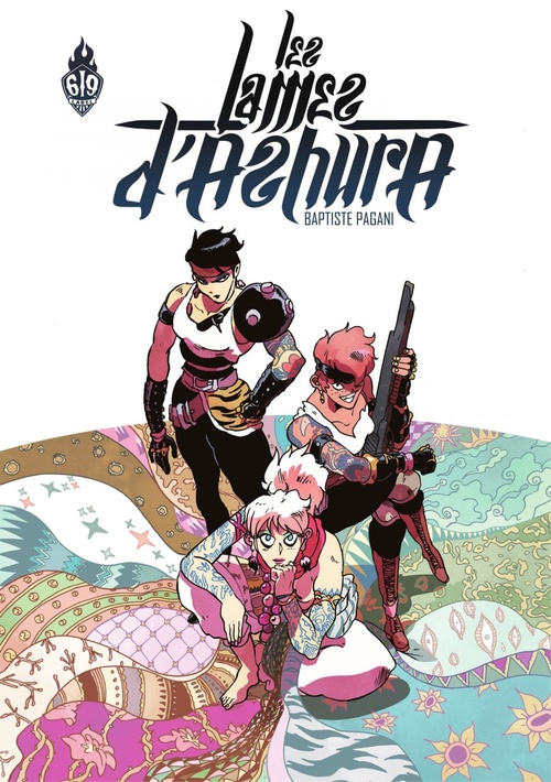 Couverture ebook de Les Lames d'Ashura, de Baptiste Pagani