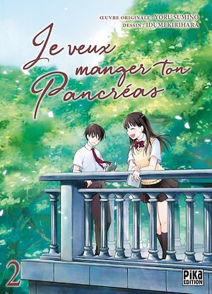 Couverture ebook de Je veux manger ton pancréas T02, de Izumi Kirihara