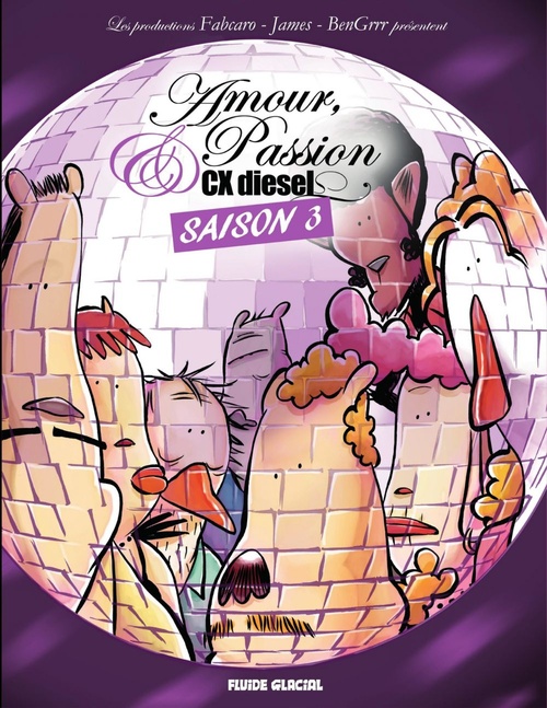 ebook cover of Amour, Passion et CX Diesel Saison 3, by Maëster