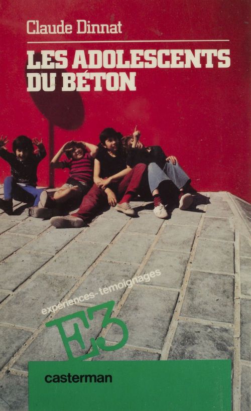Couverture ebook de Les Adolescents du béton, de Claude Dinnat