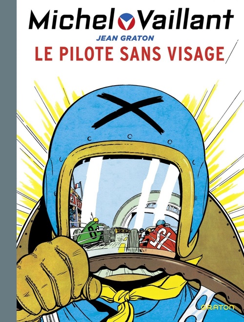 Couverture ebook de Michel Vaillant - Tome 2 - Le pilote sans visage, de Jean Graton
