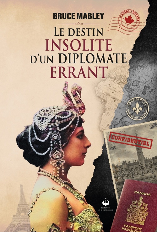 Couverture ebook de Le destin insolite d'un diplomate errant, de Bruce Mabley