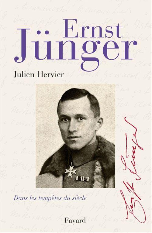 Couverture ebook de Ernst Jünger, de Julien Hervier
