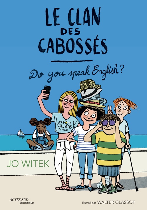 Couverture ebook de Le Clan des Cabossés - T3 Do you speak English ?, de Jo Witek