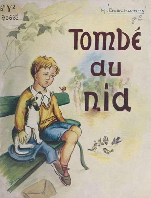 ebook cover of Tombé du nid, by M. Deschamps