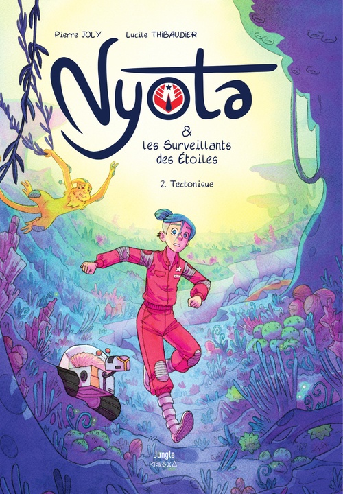 Couverture ebook de Nyota et les Surveillants des étoiles - Tectonique, de Pierre Joly