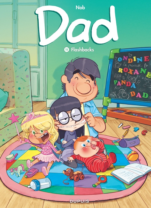 ebook cover of Dad - Tome 11 - Flashbacks, by Nob