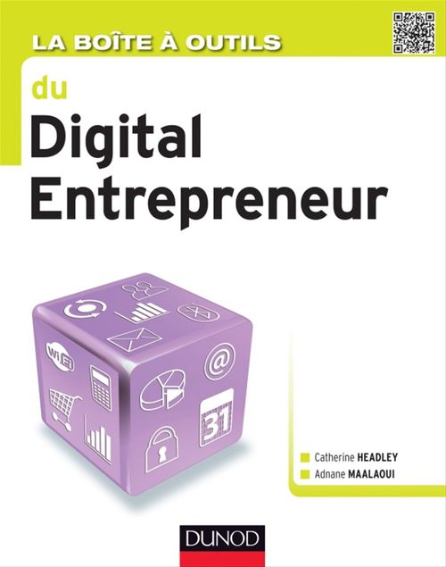 Couverture ebook de La Boîte à outils du digital entrepreneur, de Adnan, Haedley