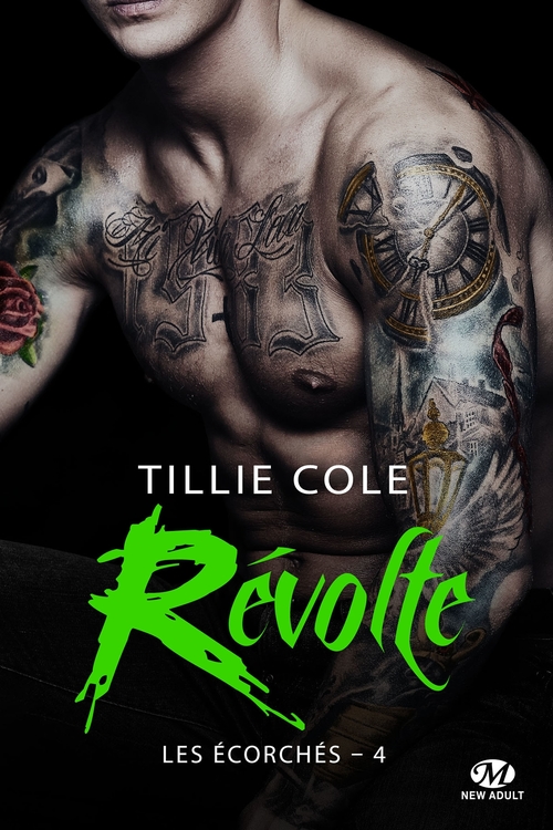 Couverture ebook de Les Écorchés, T4 : Révolte, de Tillie Cole