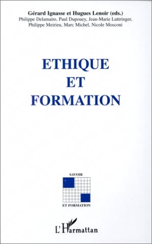 ebook cover of Éthique et Formation, by Gérard Ignasse