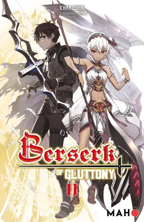 Couverture ebook de Berserk of Gluttony T02 - Light Novel, de Ichika Isshiki