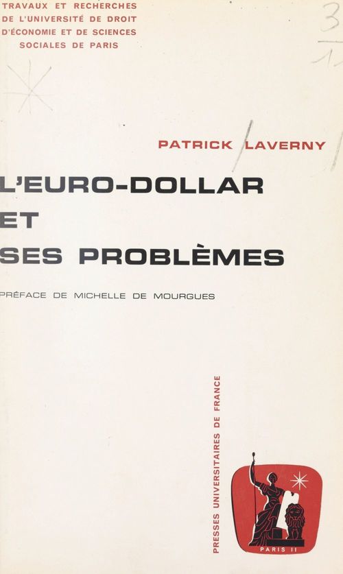ebook cover of L'euro-dollar et ses problèmes, by Patrick Laverny