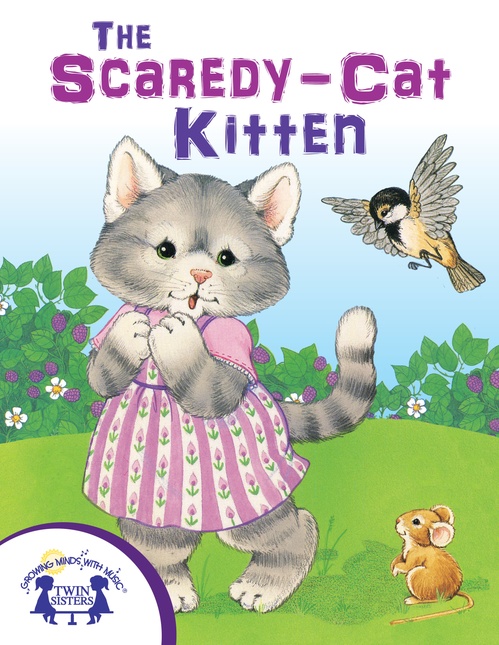 Couverture ebook de The Scaredy-Cat Kitten, de Roz Rosenbluth