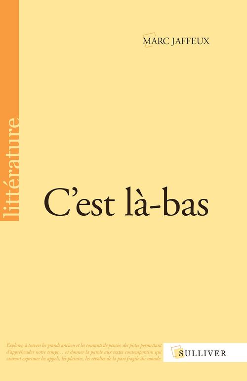ebook cover of C'est là-bas, by Marc Jaffeux