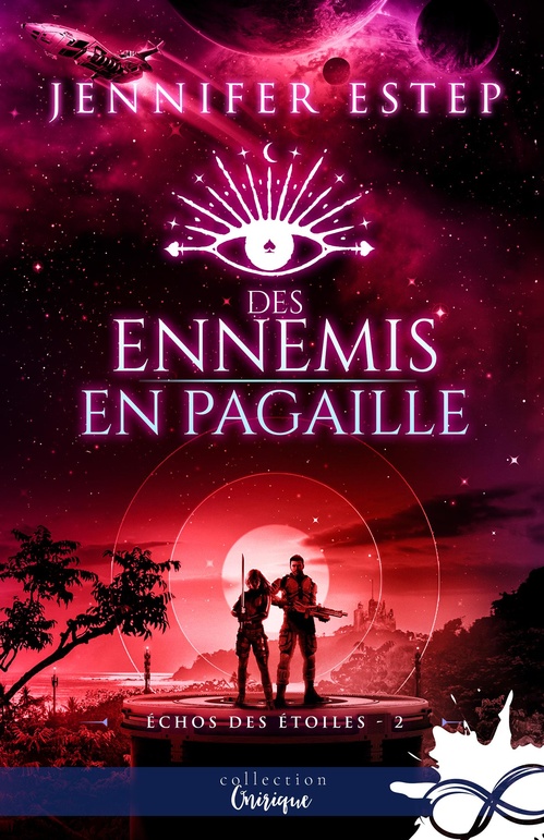 ebook cover of Des ennemis en pagaille, by Jennifer Estep