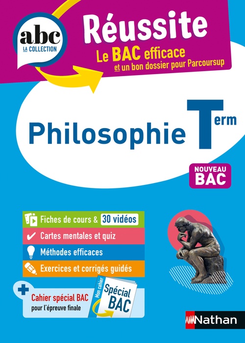 Couverture ebook de ABC Réussite-Philosophie-Terminale, de Josiane Papazian, Denis Vanhoutte