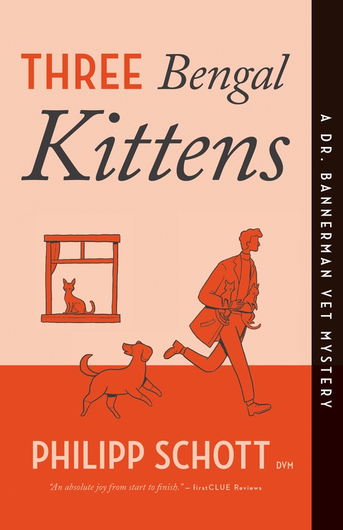 ebook cover of Three Bengal Kittens, by Philipp Schott